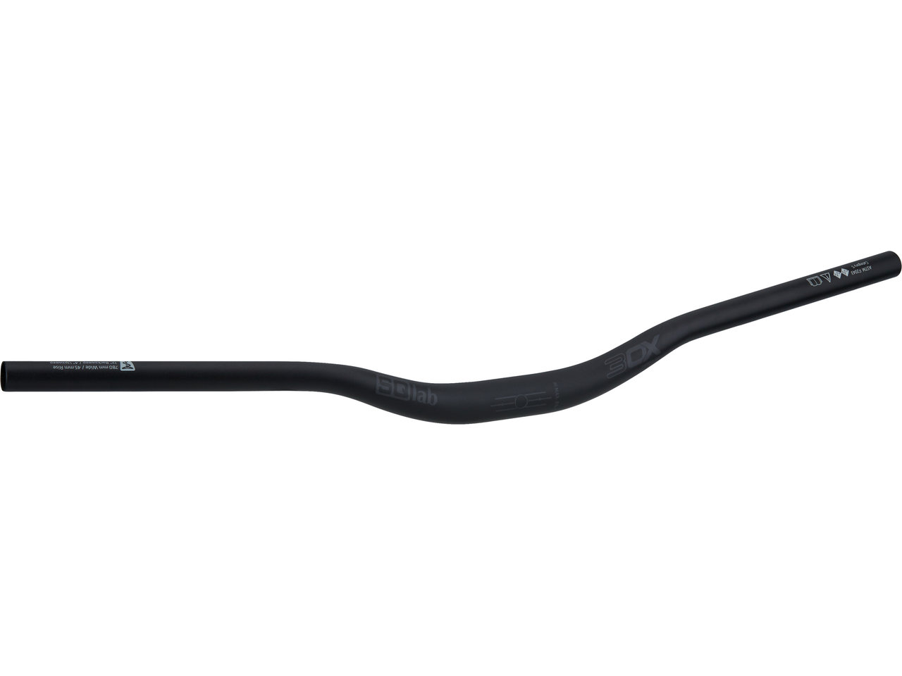 SQlab 3OX MTB 31.8 High 45 mm Riser Lenker