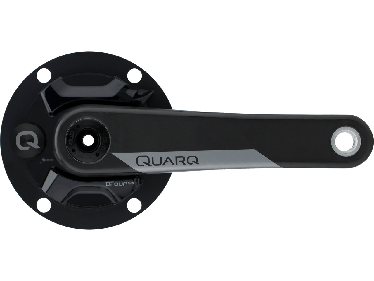Quarq DFour DUB Powermeter Carbon Kurbel