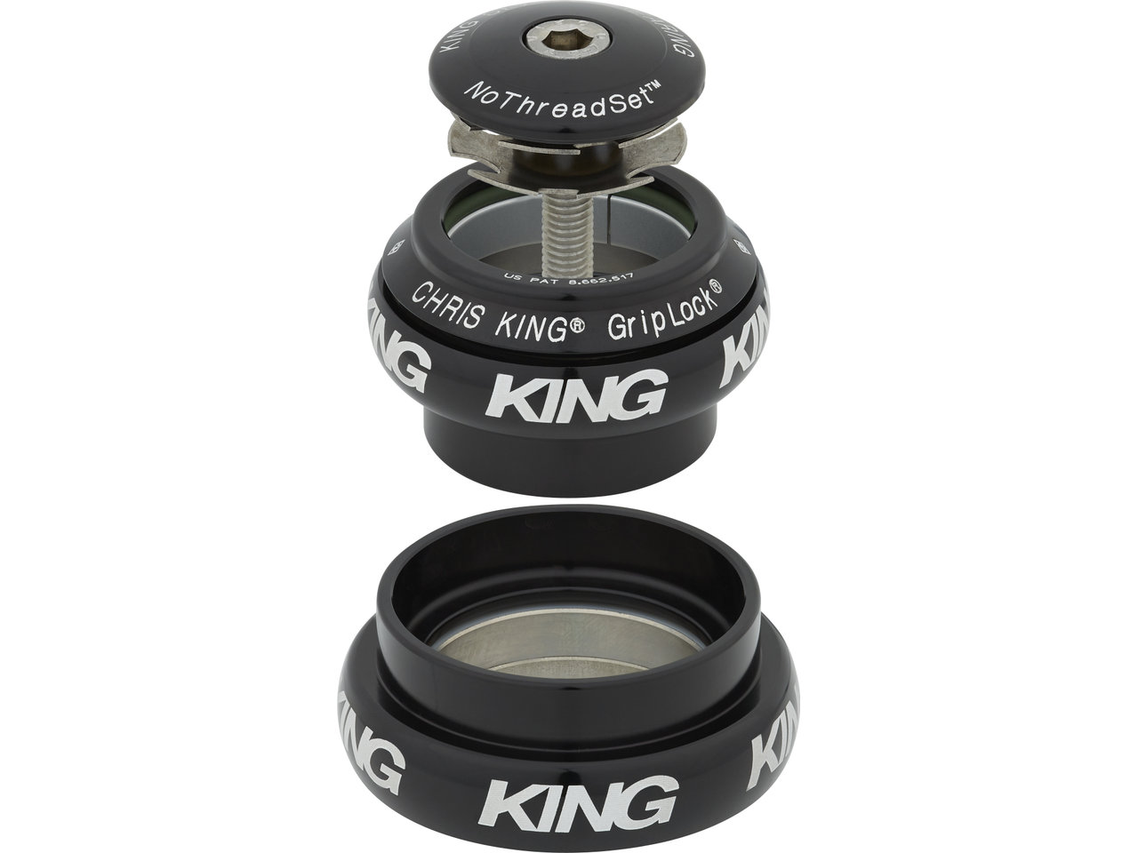 Chris King Nothreadset Ec34/ec44 1 1/4´´ Integrert Styrelager