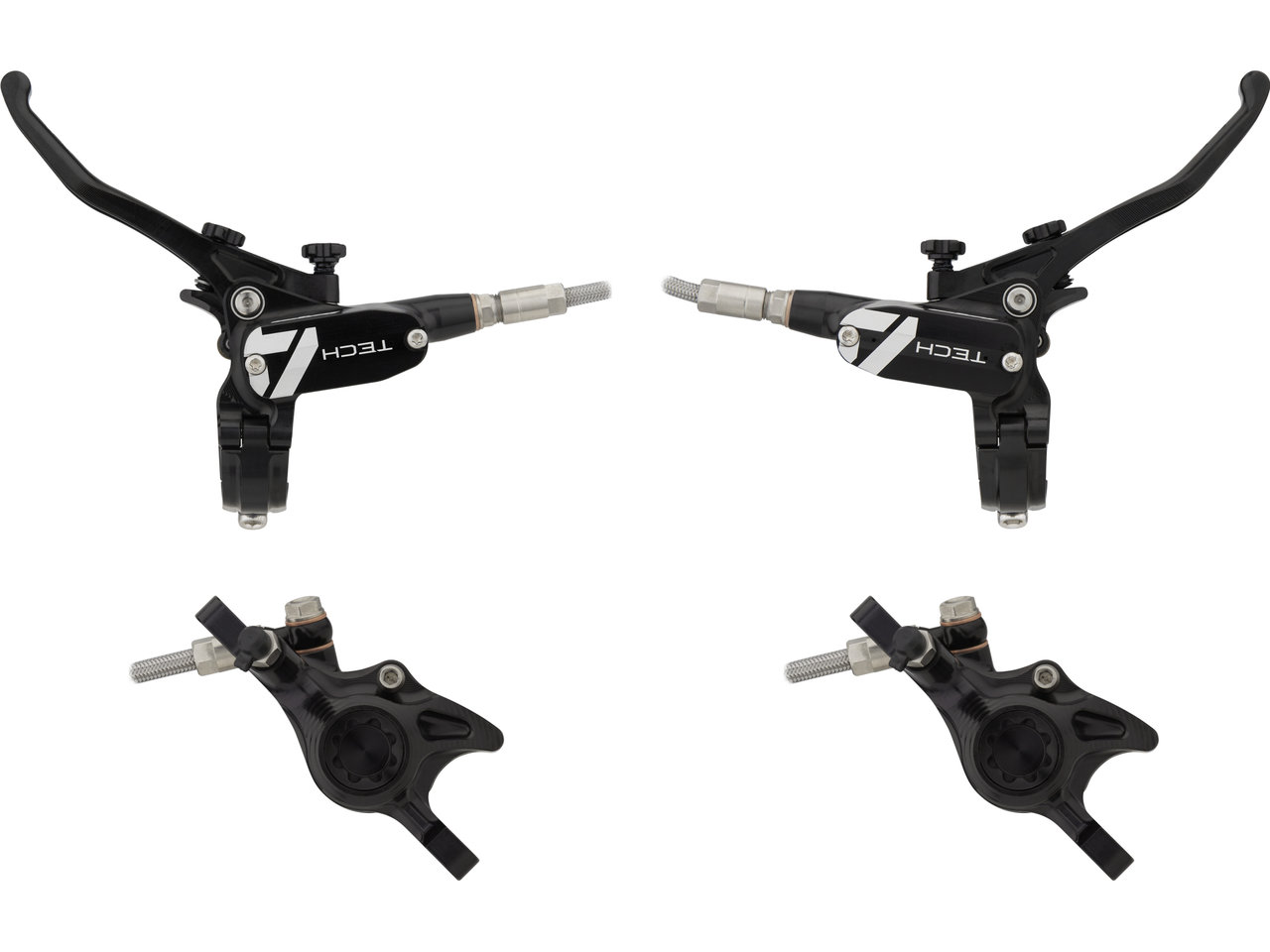 Tech 4 X2 V+h Set Scheibenbremse Mit Stahlflexleitung