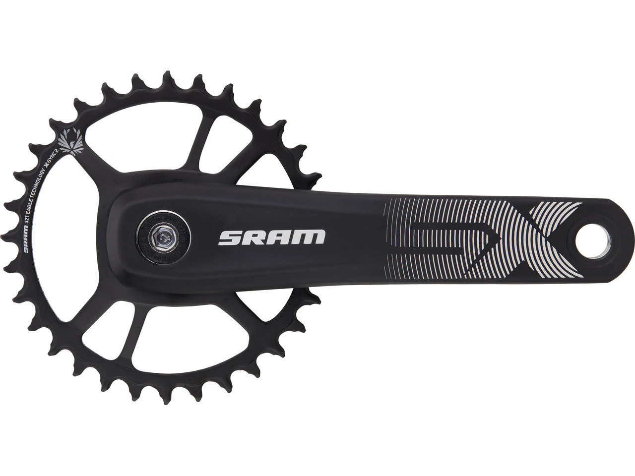 SRAM SX Eagle Boost 148 PowerSpline 12-fach Kurbelgarnitur