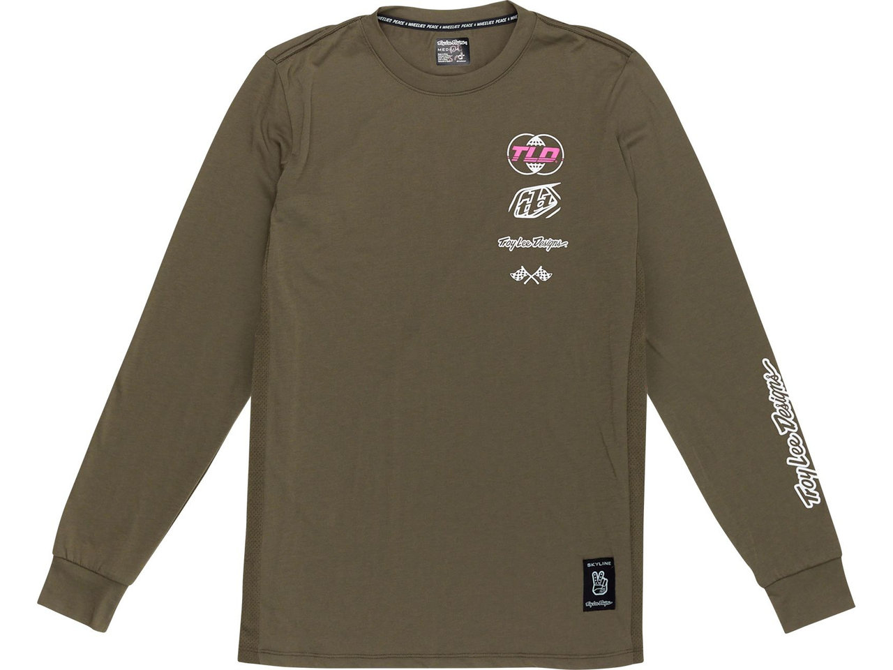 Troy Lee Designs Skyline L/S Ride Tee Shirt Troy Lee Designs Skyline L/S Ride Tee Shirt