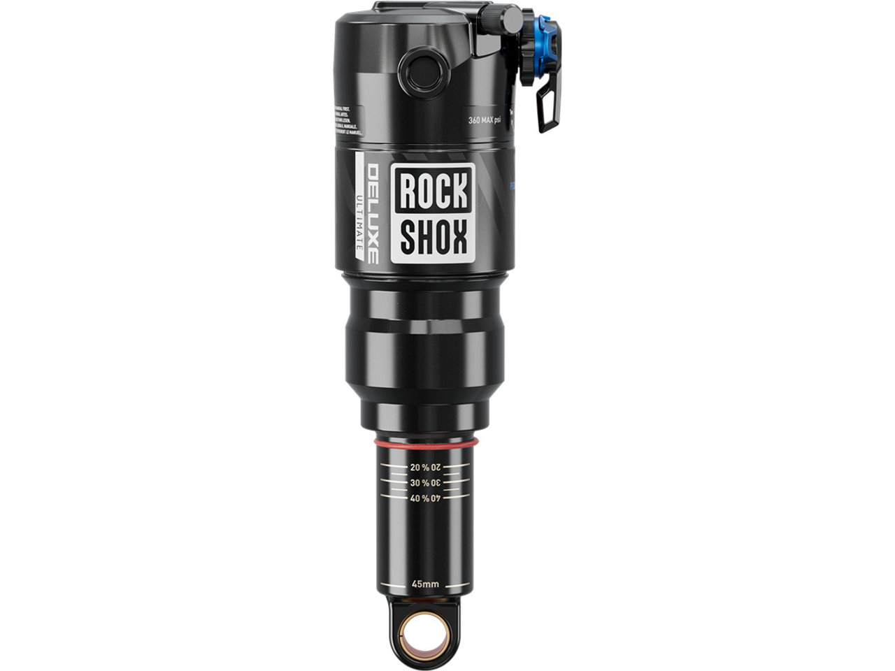 Rock Shox Deluxe Ultimate Rct Trunnion/standard Støtdemper Rock Shox Deluxe Ultimate Rct Trunnion/standard Støtdemper