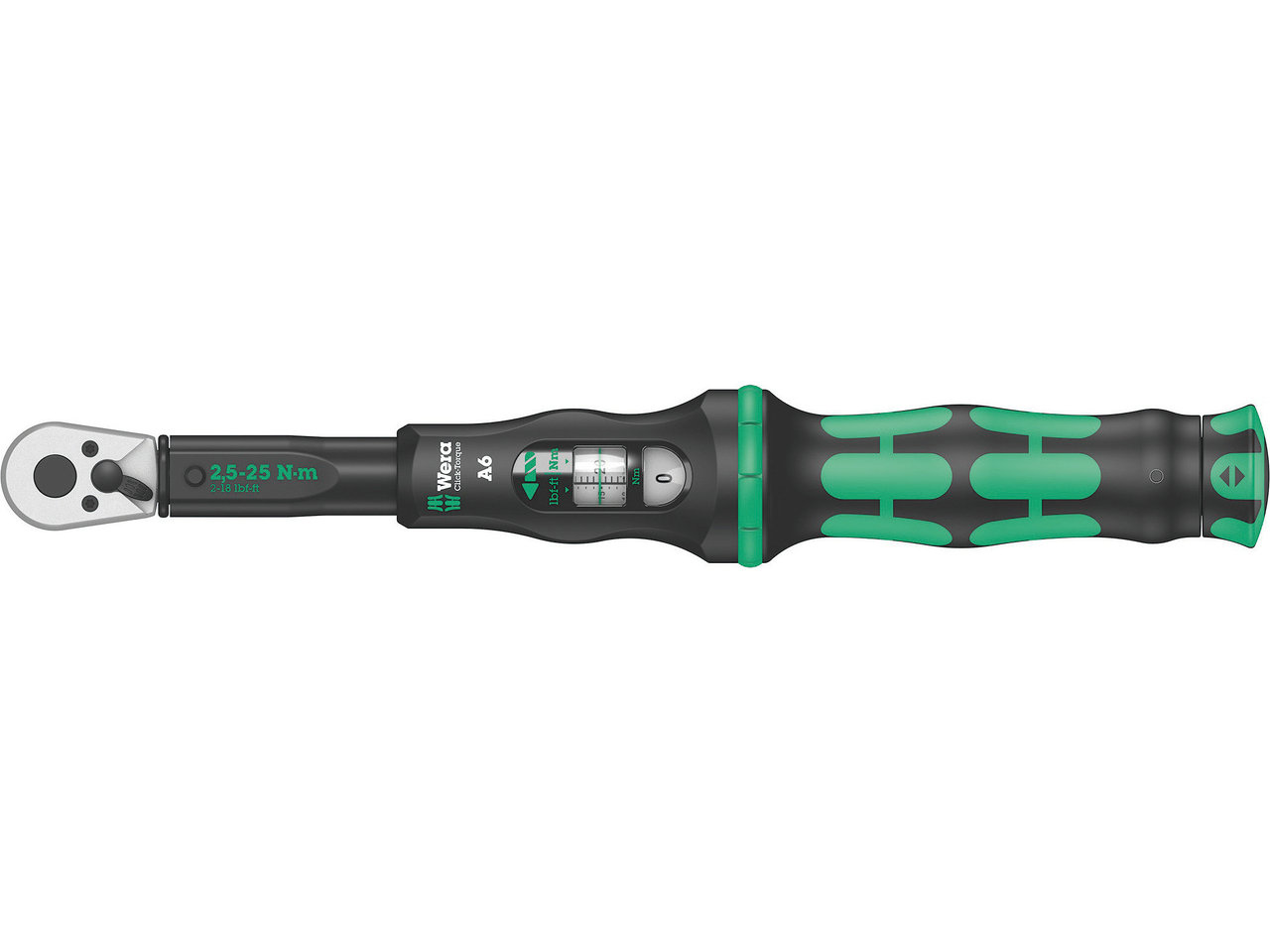 Wera Click-Torque A 6 Drehmomentschlüssel mit Umschaltratsche Wera Click-Torque A 6 Drehmomentschlüssel mit Umschaltratsche