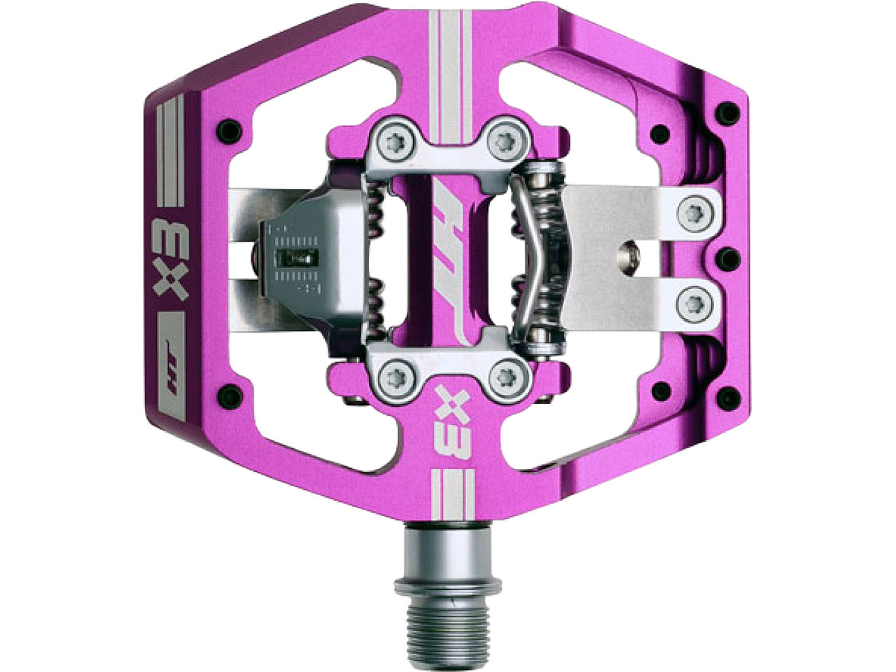 Pedale Ht-x3 Cnc Cromoly Lila