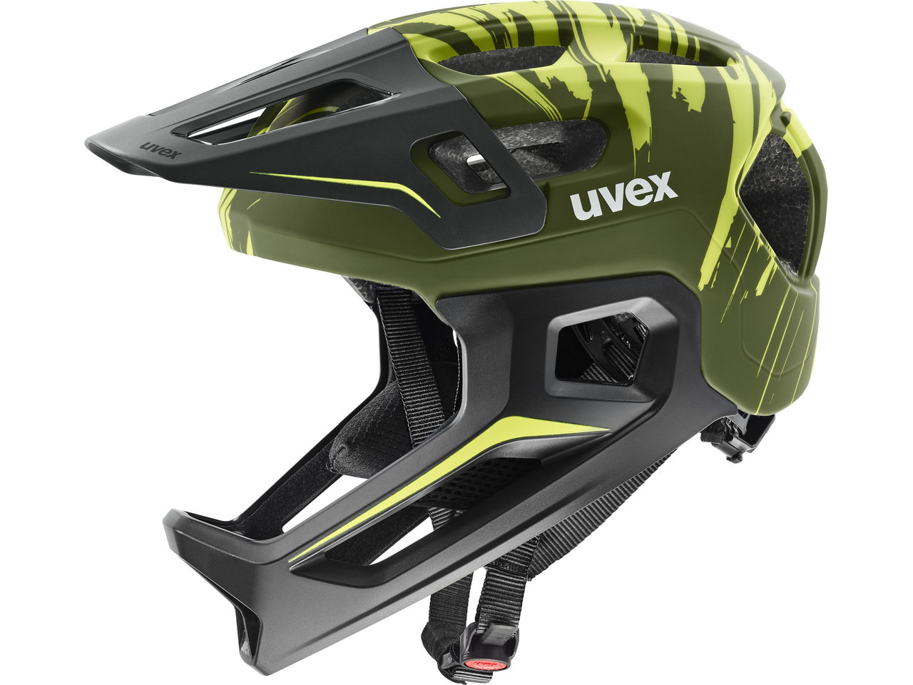Uvex react jr. Fullface-Helm