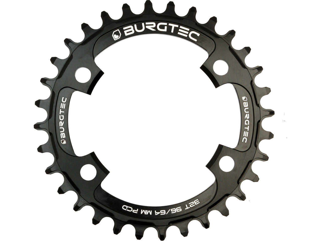 Burgtec 96/64 mm PCD Thick Thin Kettenblatt Burgtec 96/64 mm PCD Thick Thin Kettenblatt