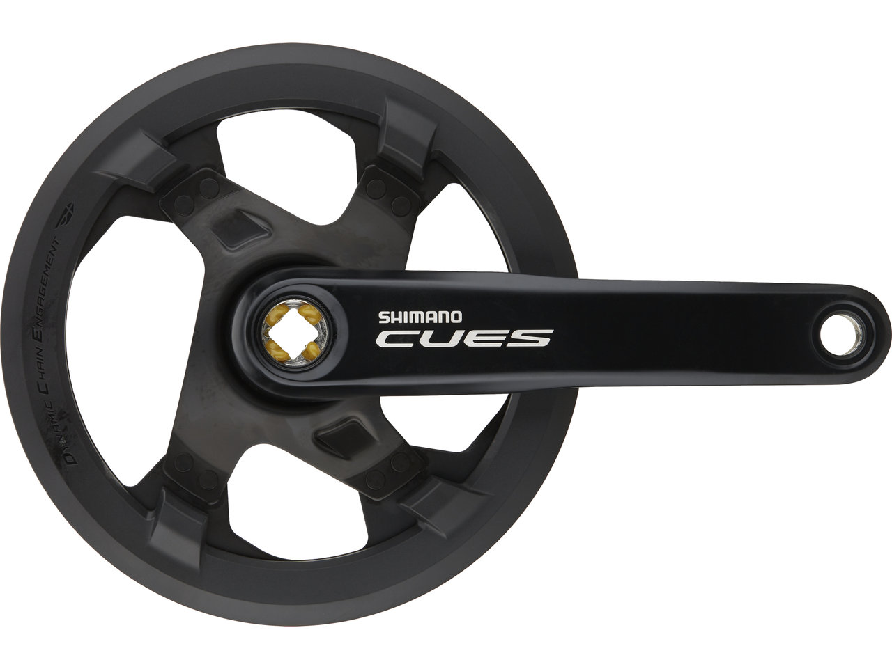 Shimano CUES Kurbelgarnitur FC-U4000-1 Vierkant Shimano CUES Kurbelgarnitur FC-U4000-1 Vierkant