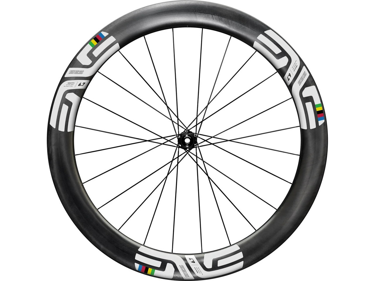 ENVE Ses 6.7 Innerdrive Cl Disc Tubeless Forhjul For Landeveissykkel