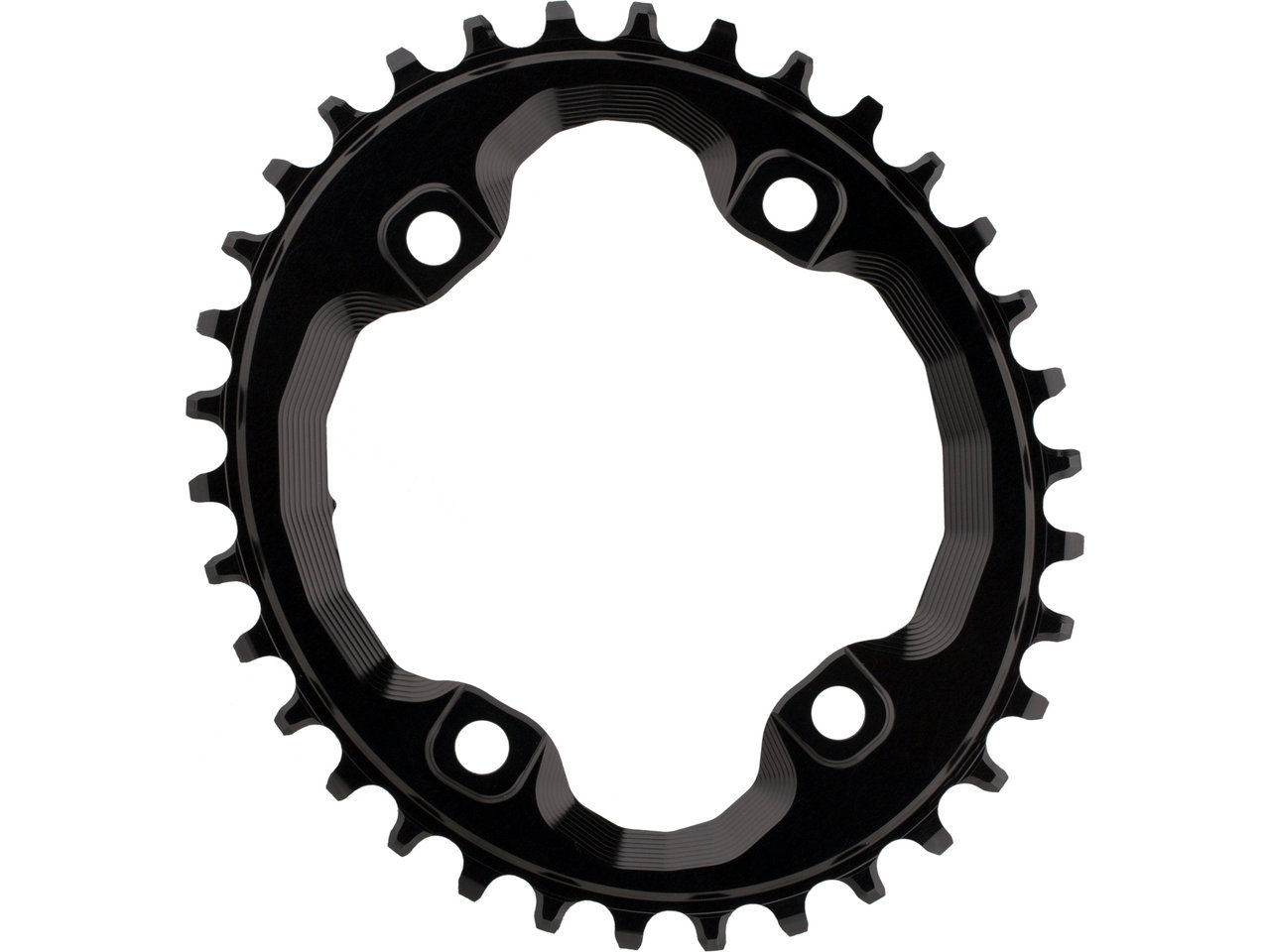 absoluteBLACK Oval 1X Kettenblatt für Shimano XT M8000 / SLX M7000 / HG+ 12-fach