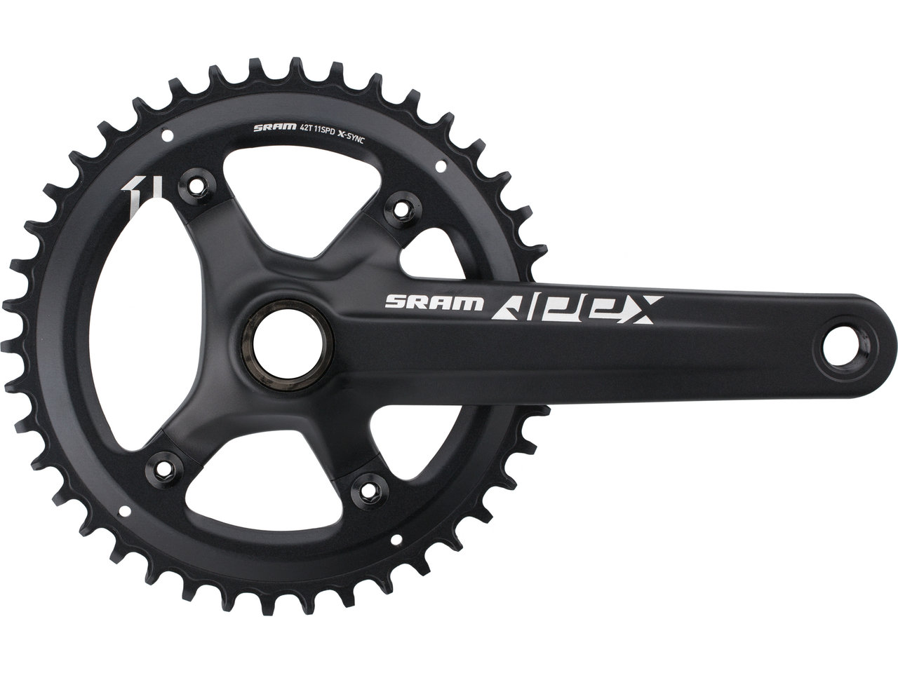 SRAM Apex 1 GXP 1x10-/1x11-fach, 110 mm Kurbelgarnitur SRAM Apex 1 GXP 1x10-/1x11-fach, 110 mm Kurbelgarnitur