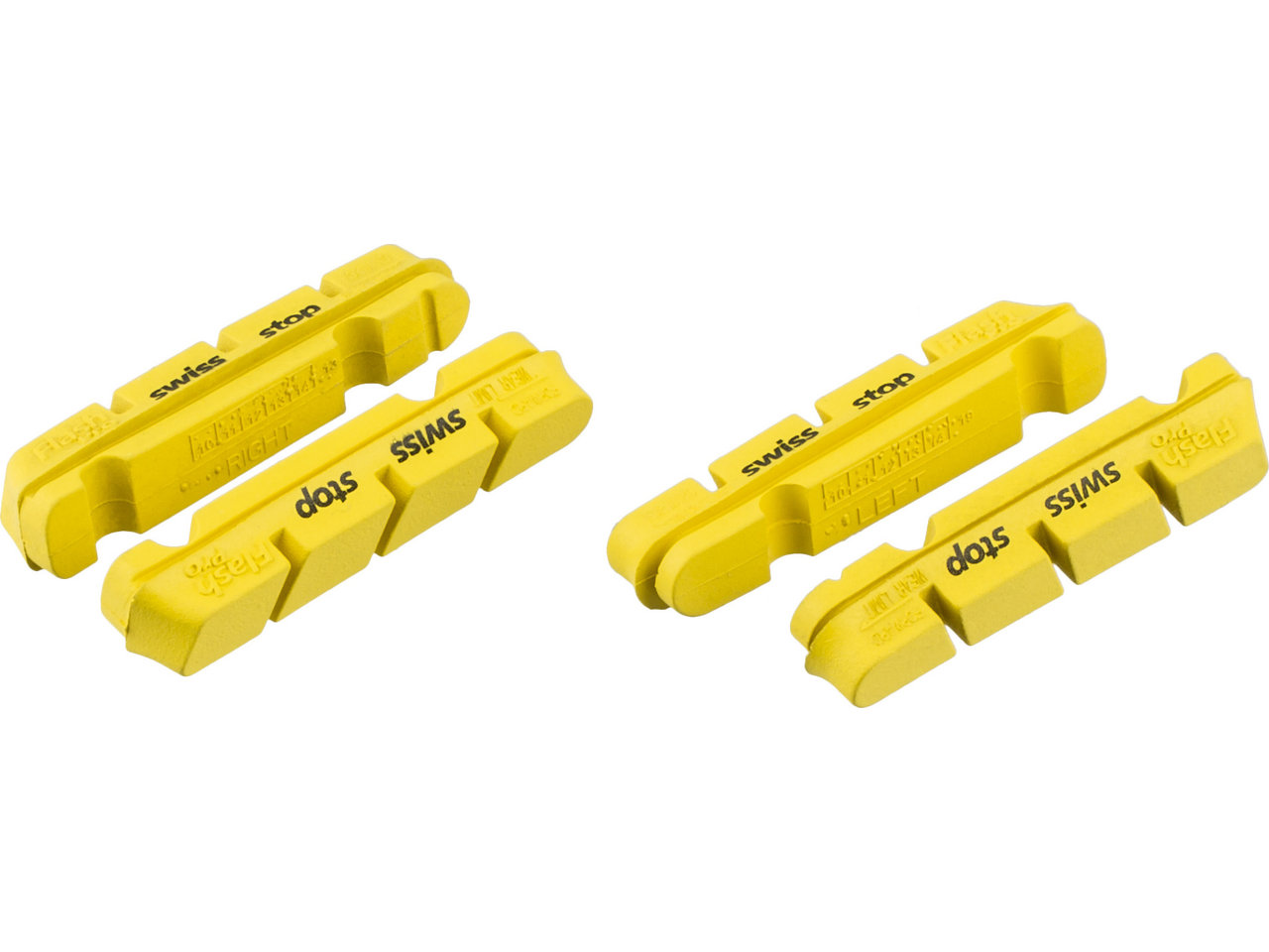 SwissStop Bremsgummis Cartridge FlashPro Carbon für Shimano/SRAM