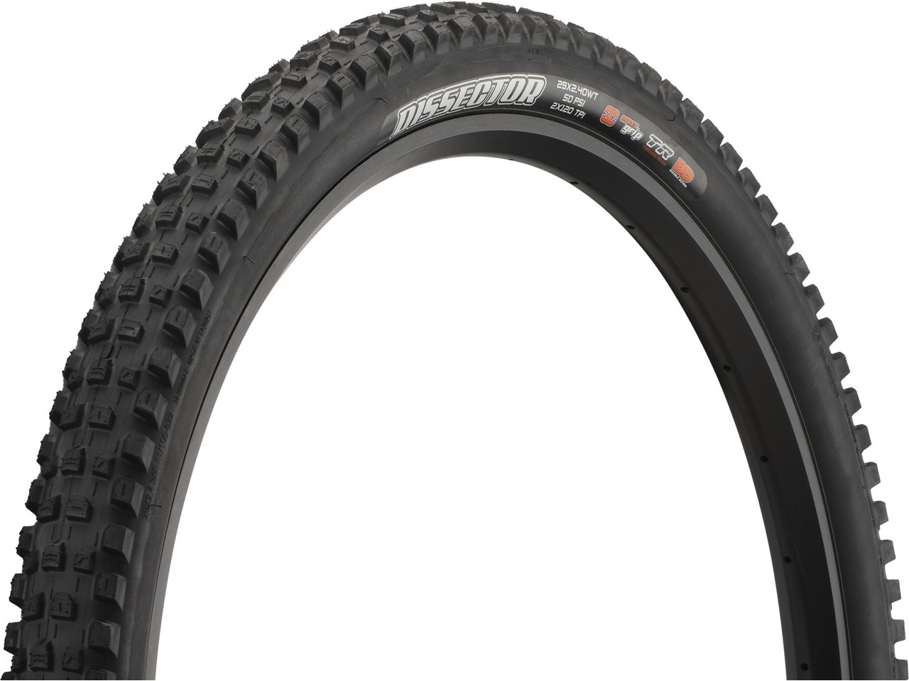 Maxxis Dissector Gen.2 3C MaxxGrip DD WT TR 29" Faltreifen