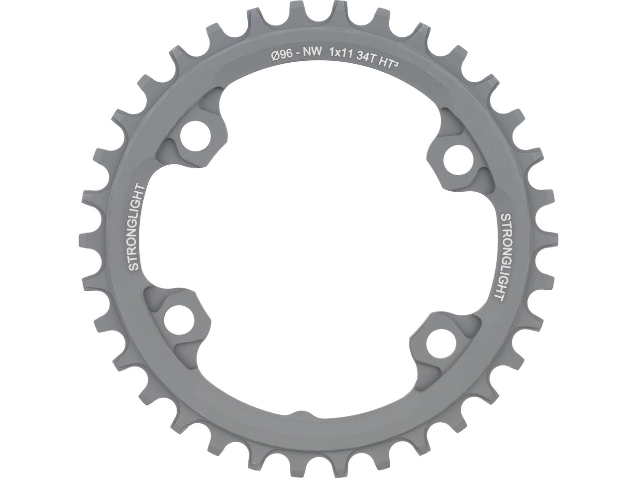 STRONGLIGHT HT3 Kettenblatt Shimano FC-M9000 11-fach, 4-Arm, 96 mm Lochkreis STRONGLIGHT HT3 Kettenblatt Shimano FC-M9000 11-fach, 4-Arm, 96 mm Lochkreis