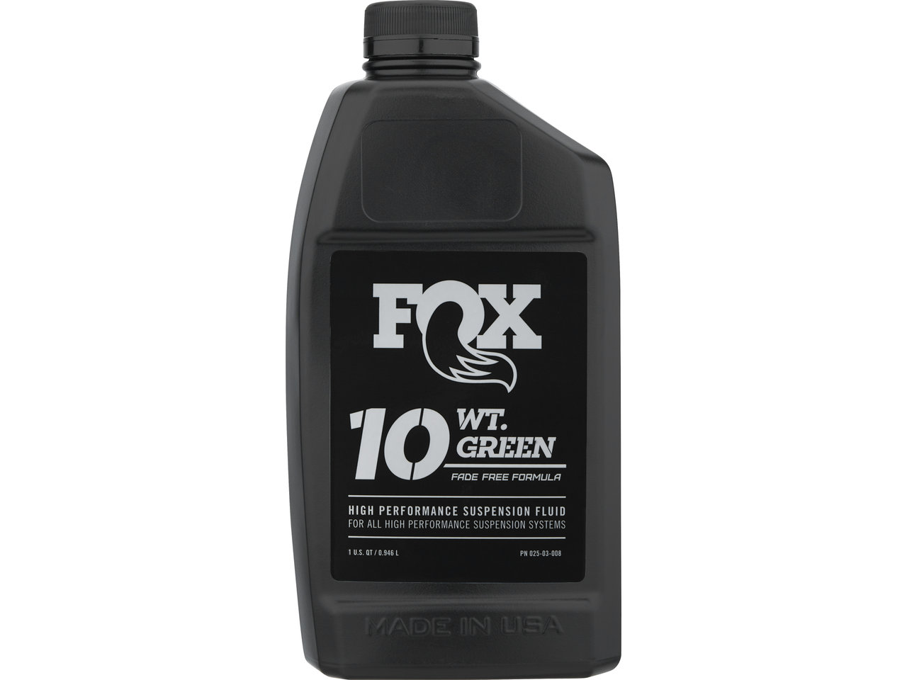 FOX Factory Suspension Fluid Green 10 WT