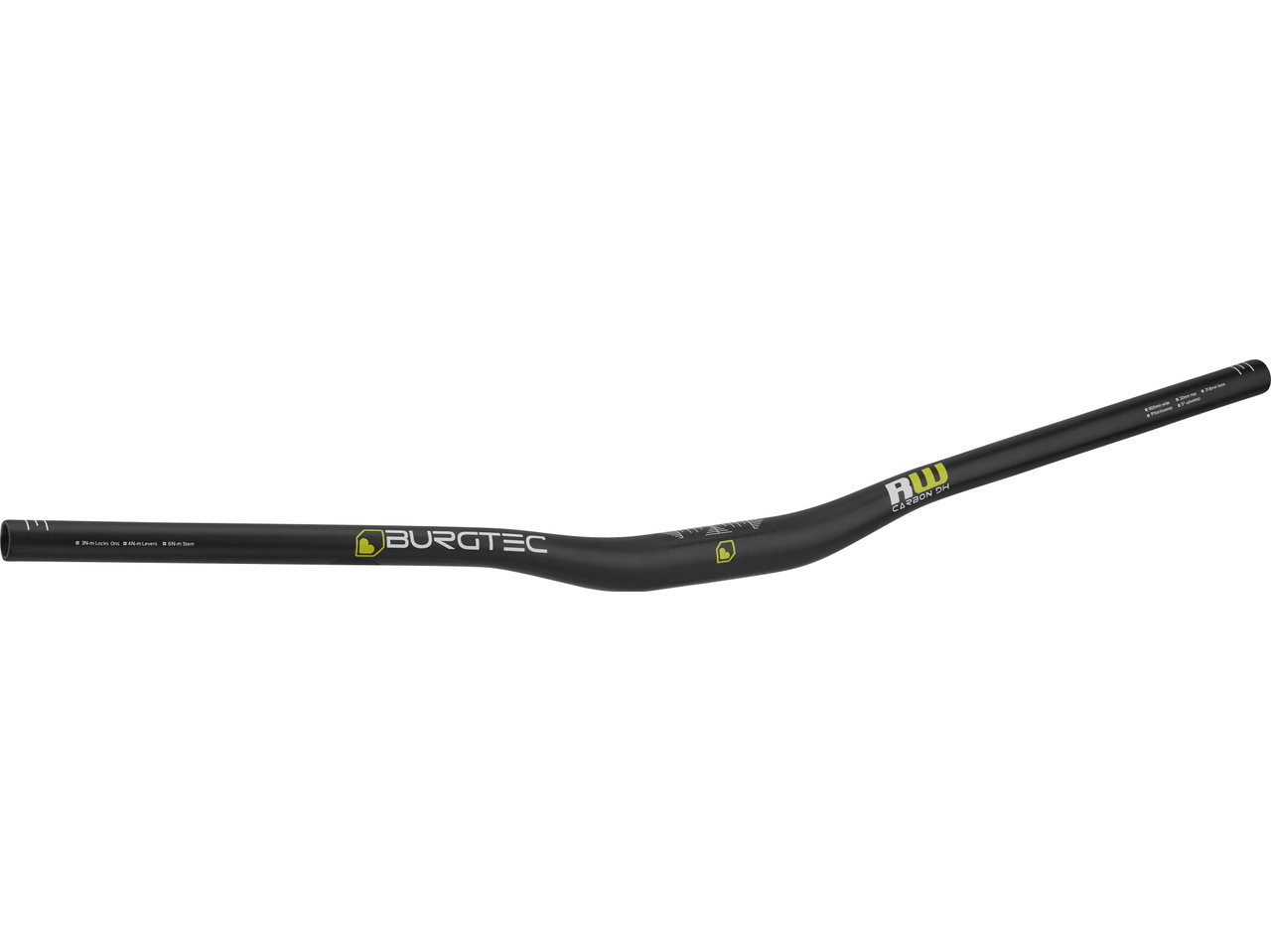 Burgtec Ride Wide Carbon DH 35 20 mm Riser Lenker