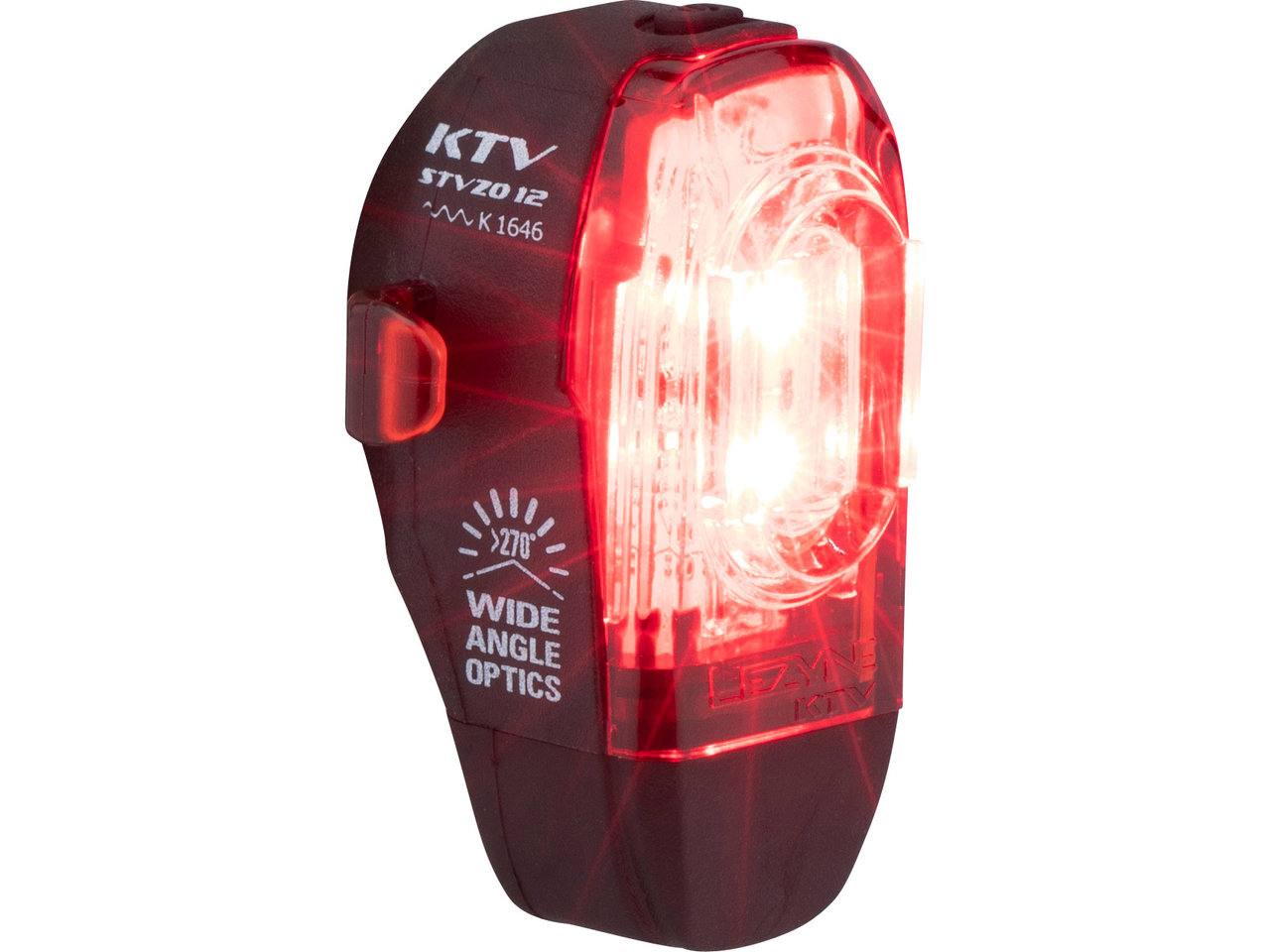 Lezyne KTV Drive LED Rücklicht mit StVZO-Zulassung Lezyne KTV Drive LED Rücklicht mit StVZO-Zulassung