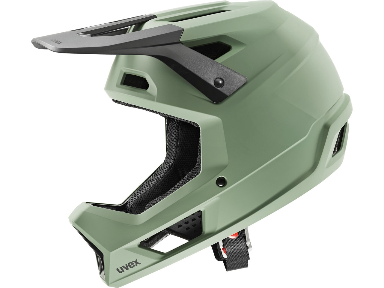 Moss green / black matt