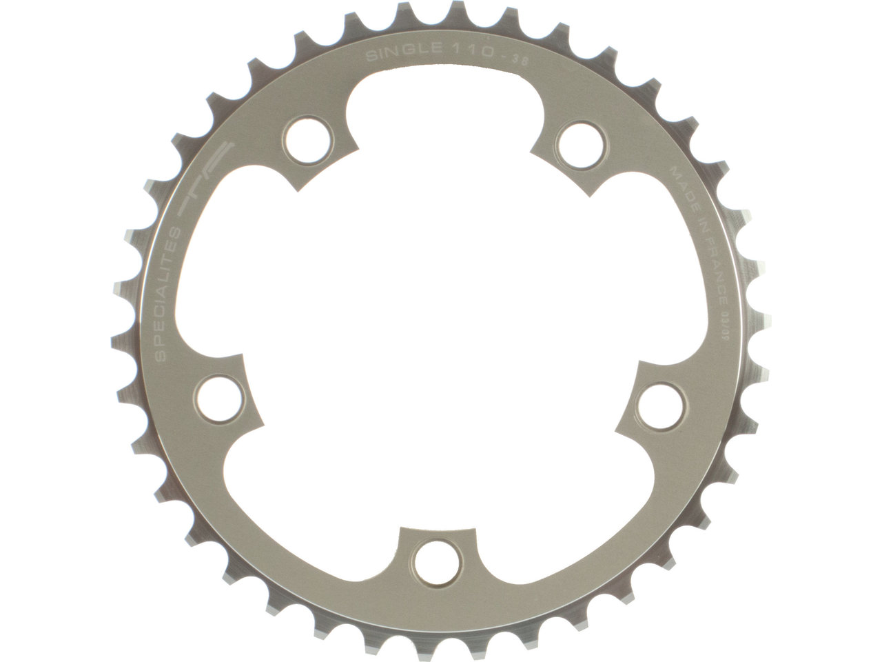 SPECIALITES TA Kettenblatt Single, 5-Arm, 110 mm Lochkreis SPECIALITES TA Kettenblatt Single, 5-Arm, 110 mm Lochkreis