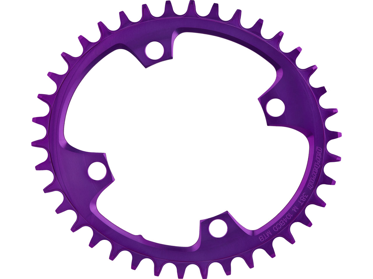 Kettenblatt Oval 104 Mm Lochkreis 1-fach