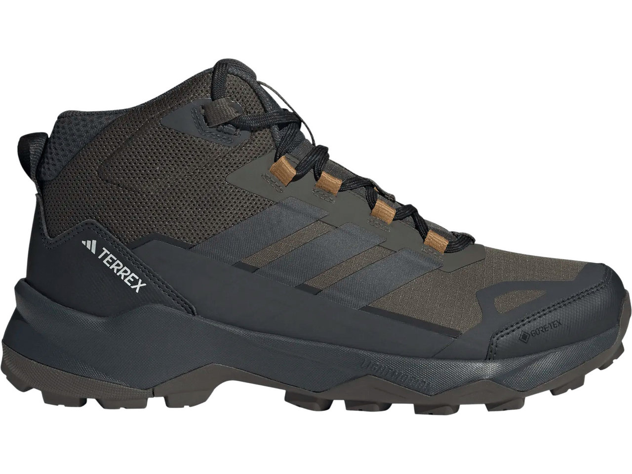 Shadow olive / carbon / bronze strata