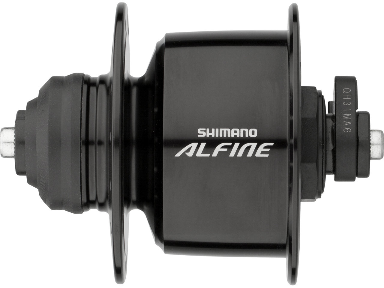 Nabendynamo Alfine Dh-s501 - 6v/3w, 32 Loch, Center-lock, Schwarz