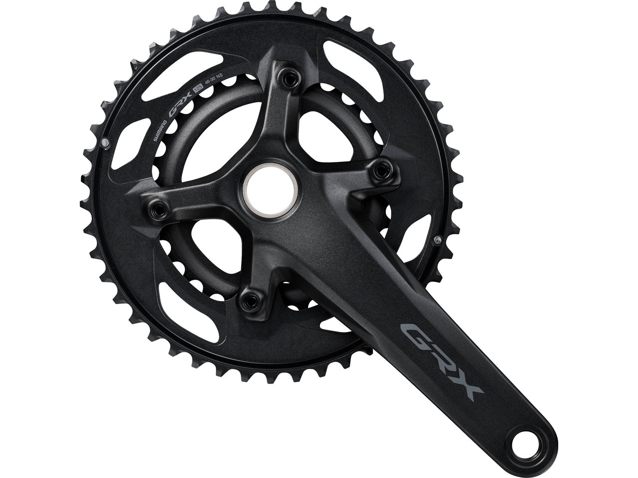 Shimano GRX FC-RX810-2 Hollowtech II 2x12-speed Crankset - bike