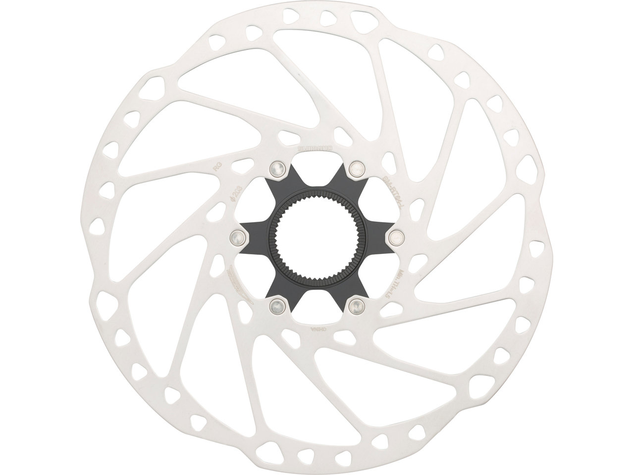 Shimano Bremsscheibe SM-RT64 Center Lock Außenverzahnung für Deore Shimano Bremsscheibe SM-RT64 Center Lock Außenverzahnung für Deore
