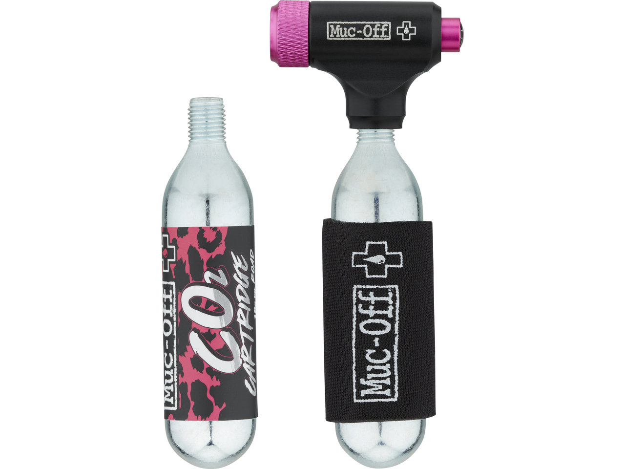 Muc-Off Road Inflator CO2 Pumpe + 2 x CO2 Kartusche