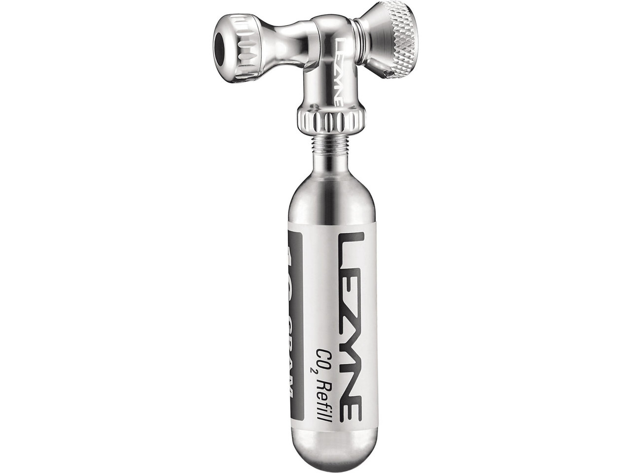 Lezyne Control Drive CO2 Pumpenkopf mit CO2 Kartusche 16 g Lezyne Control Drive CO2 Pumpenkopf mit CO2 Kartusche 16 g