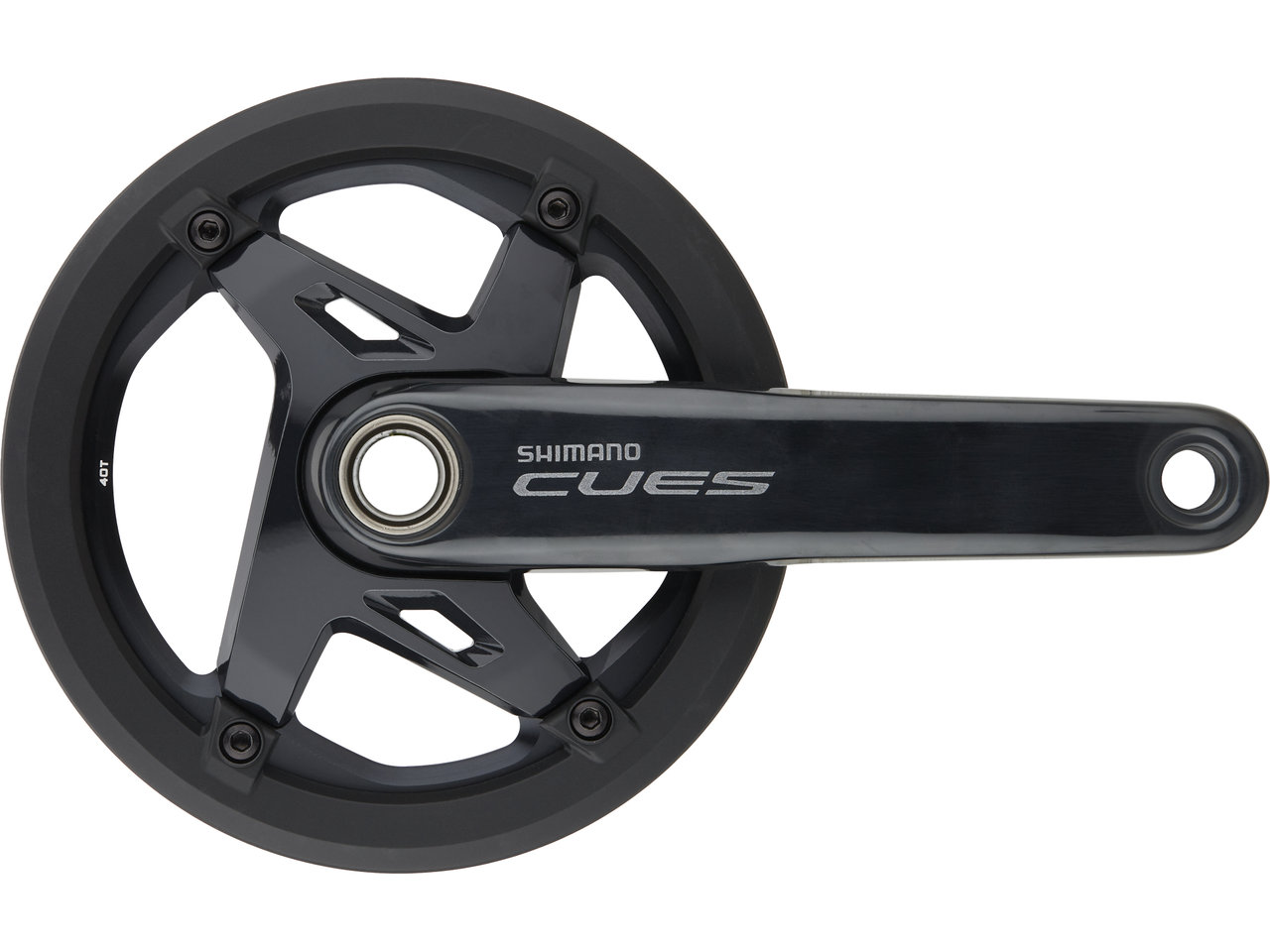 Shimano CUES Kurbelgarnitur FC-U8000-1 Hollowtech II mit Kettenschutzring Shimano CUES Kurbelgarnitur FC-U8000-1 Hollowtech II mit Kettenschutzring