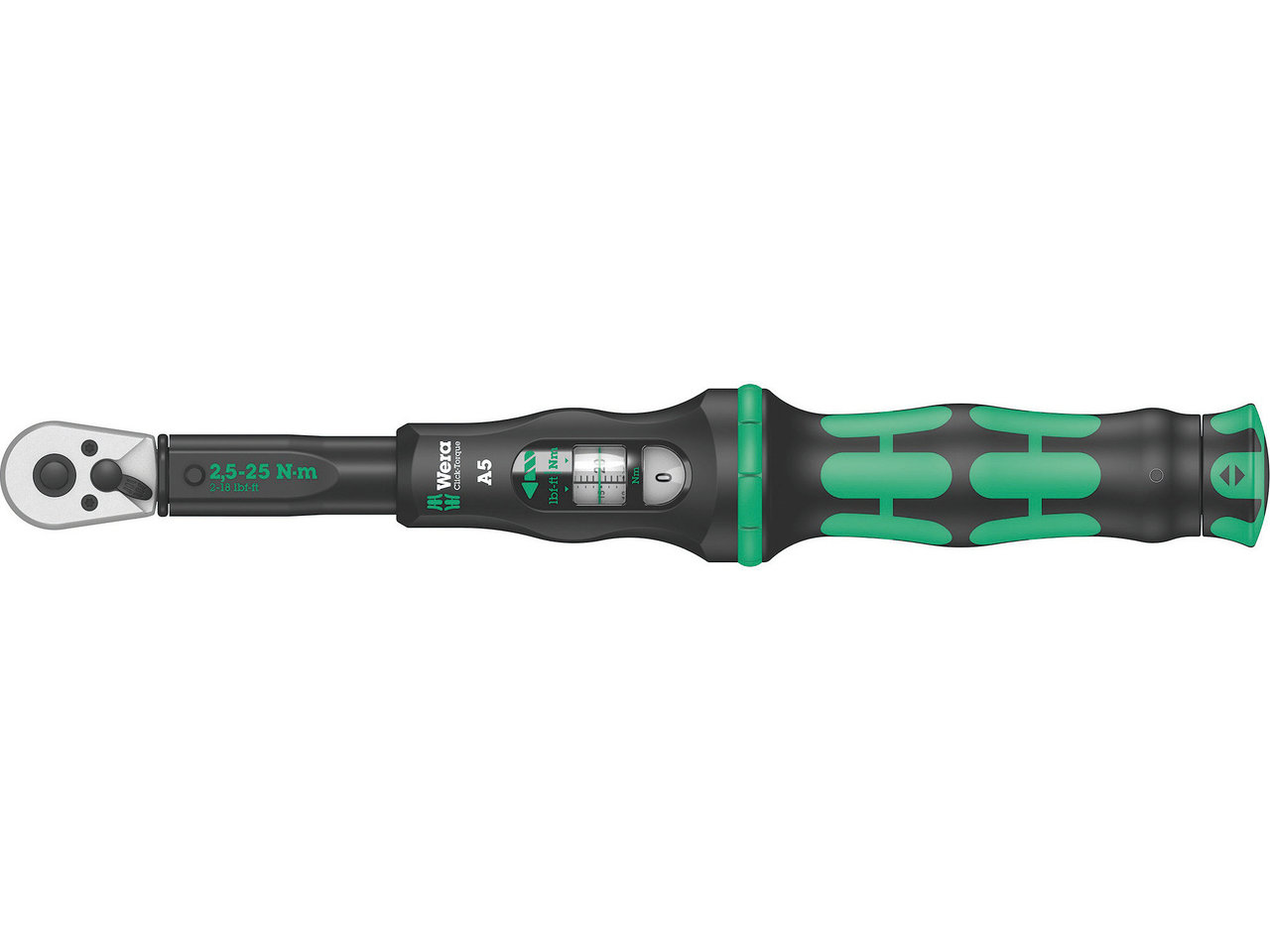 Wera Click-Torque A 5 Drehmomentschlüssel mit Umschaltratsche Wera Click-Torque A 5 Drehmomentschlüssel mit Umschaltratsche