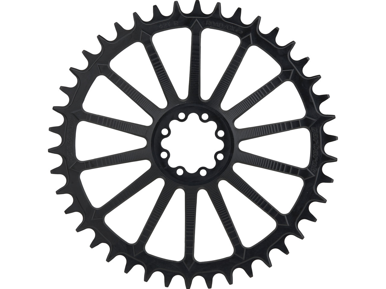 Garbaruk Kettenblatt Round AXS Road/CX SRAM Direct Mount 8-Loch 1-fach Garbaruk Kettenblatt Round AXS Road/CX SRAM Direct Mount 8-Loch 1-fach