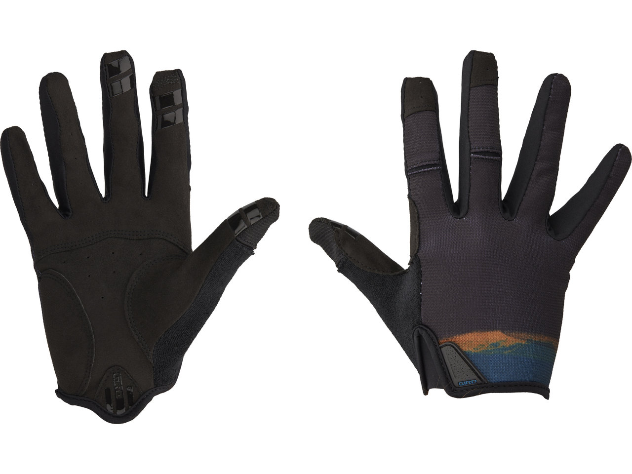 Black / blue / orange