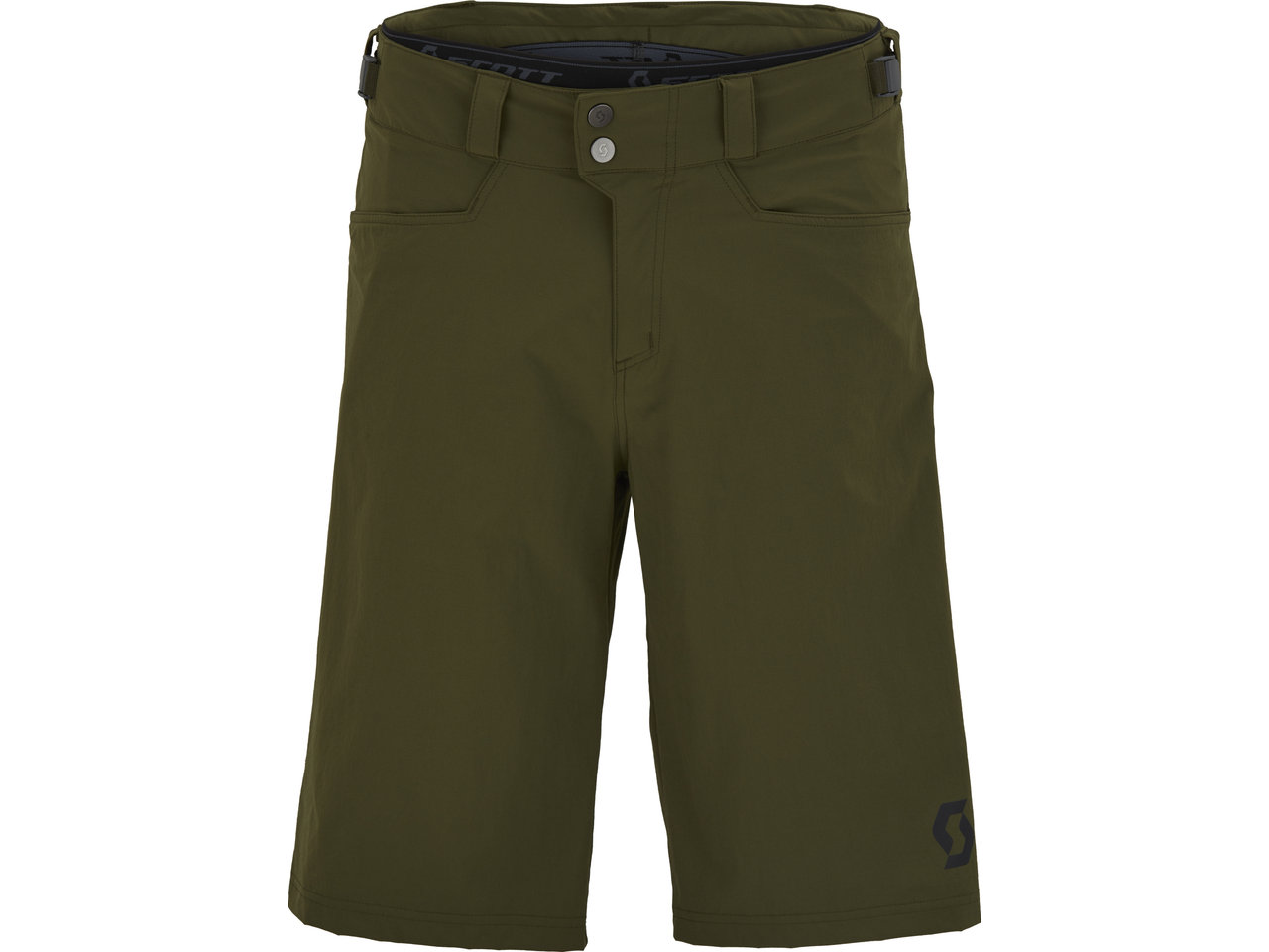 SCOTT Trail Vertic Loose Fit Shorts med innlegg Sort