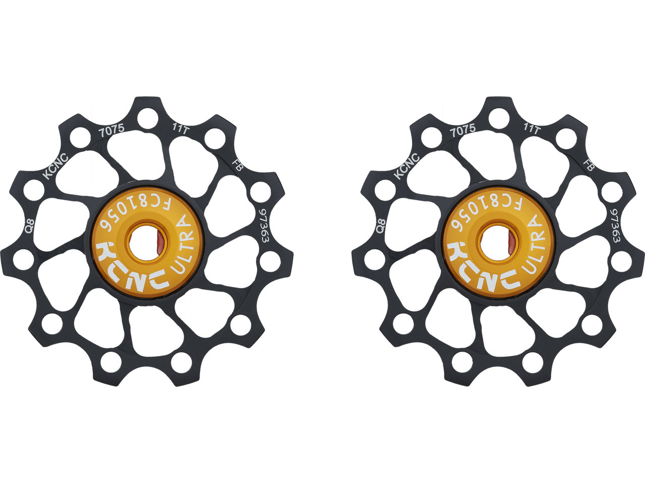 KCNC Jockey Wheel Ultra Light Schalträdchen - 1 Paar KCNC Jockey Wheel Ultra Light Schalträdchen - 1 Paar