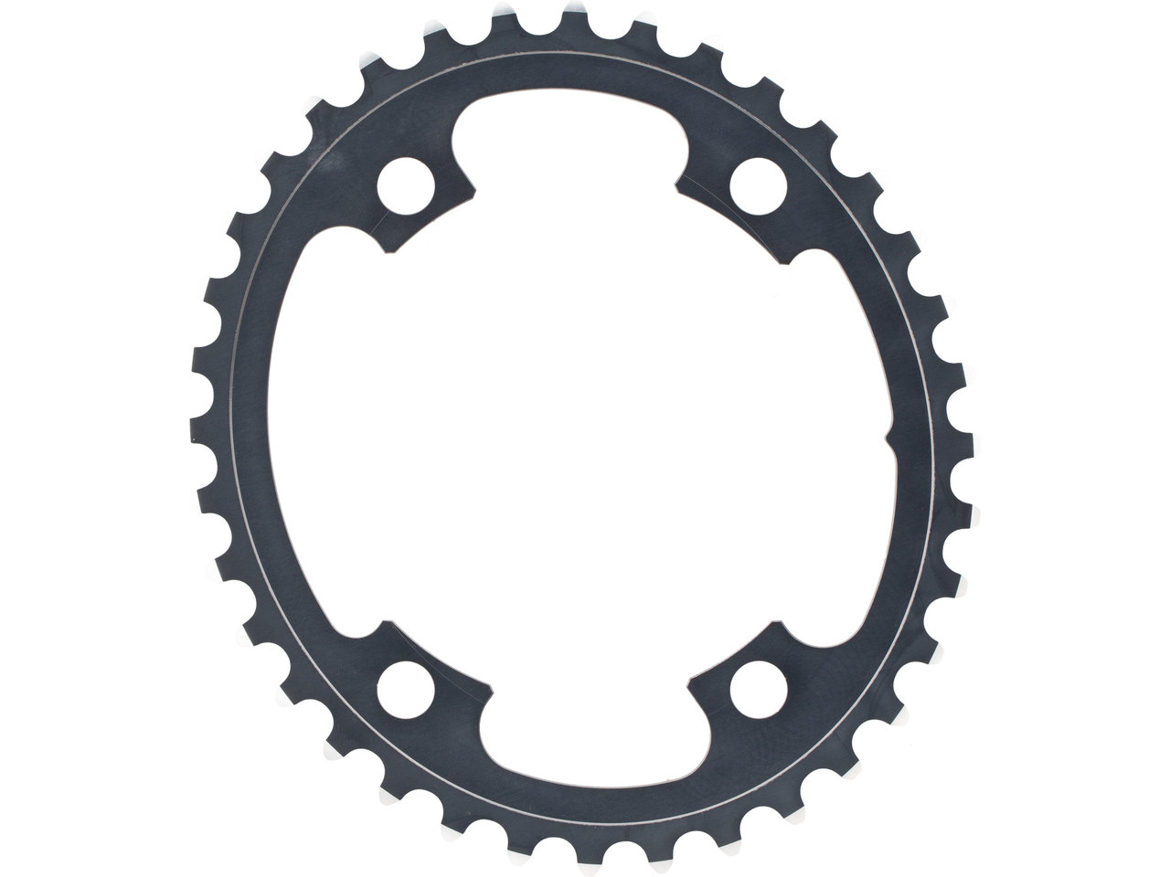 absoluteBLACK Oval Road Silver Series 110/4 Kettenblatt für Shimano Dura-Ace 9000