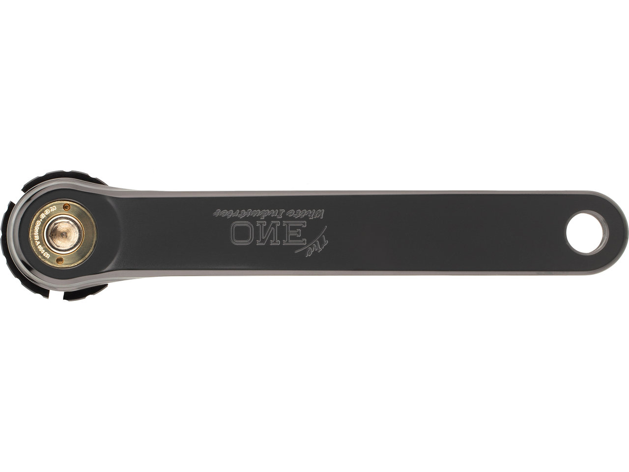 パーツ WHITE INDUSTRIES eno crank arm black White Industries ENO Crank Arms from BikeBling.com