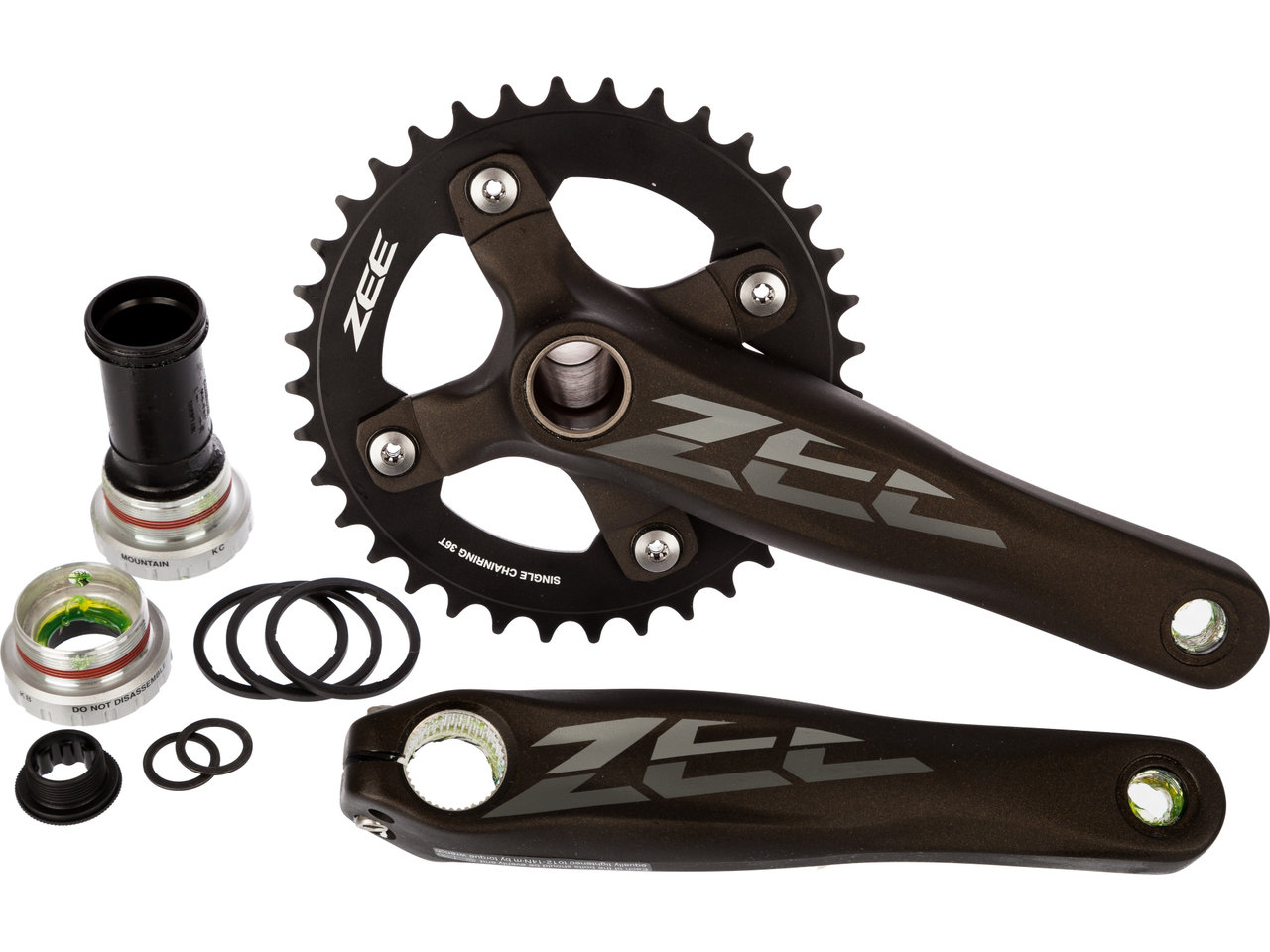 Shimano ZEE FC-M640 Crankset for 68/73 mm BB | bike-components