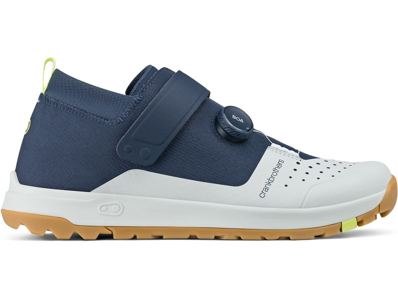 Mountainbike Schuhe Fur Flache Pedale Stamp Trail Boa Blau Grau Unisex