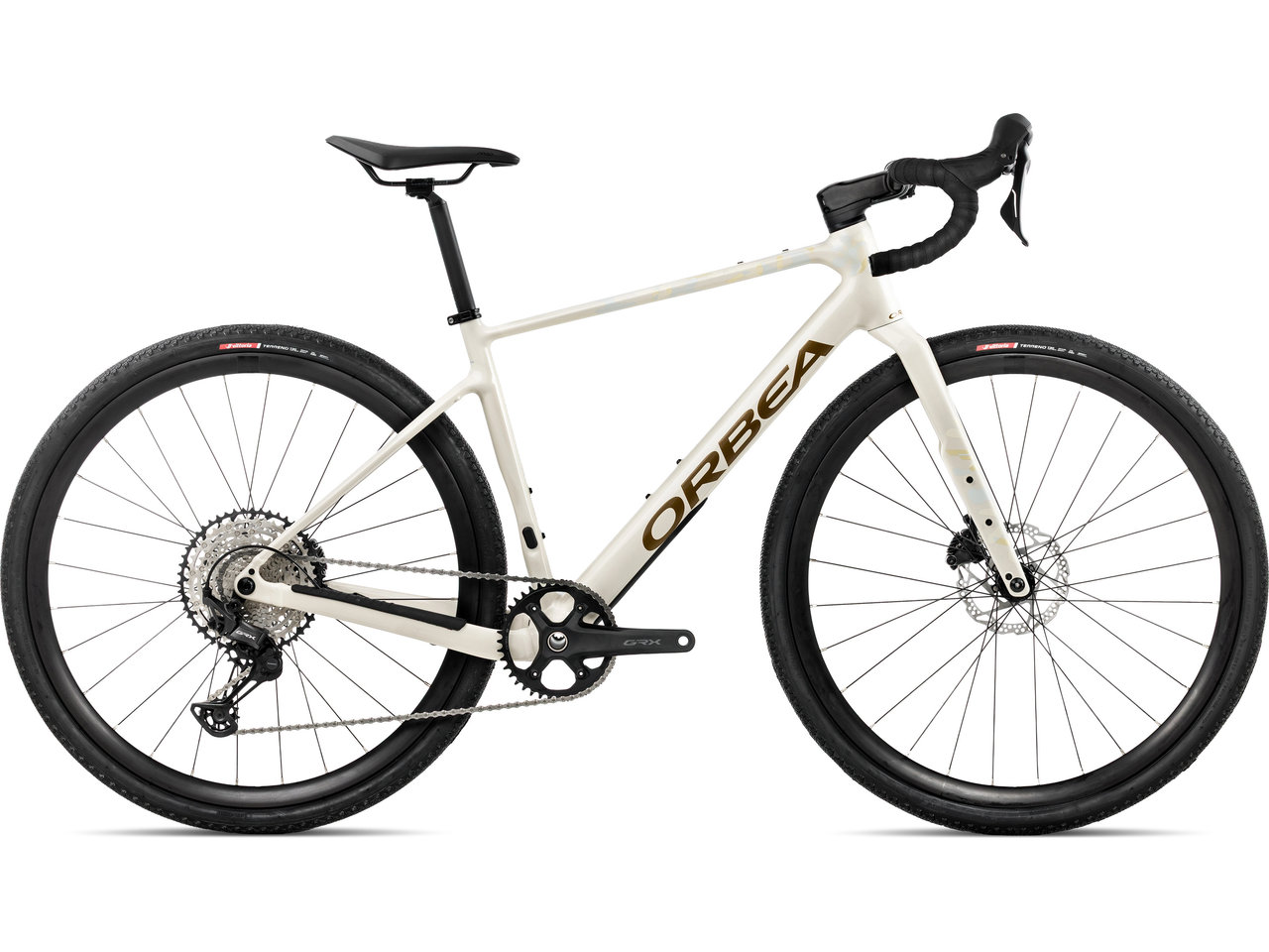 Terra H30 - 28 Zoll 22k Diamant - Ivory White - Met. Olive Green (gloss)