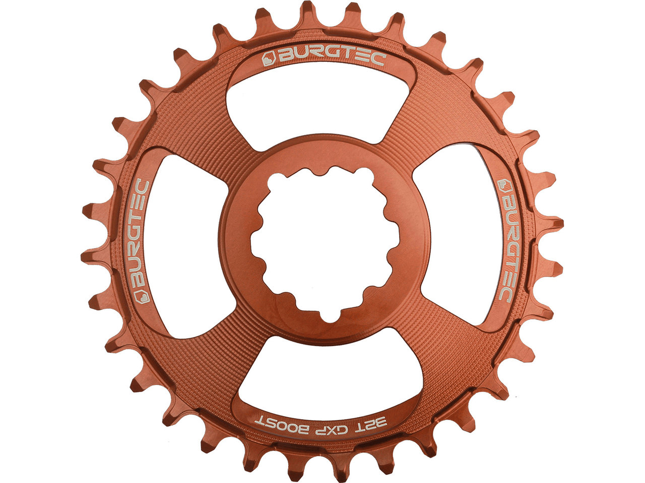 Burgtec 3 mm Offset Thick Thin Kettenblatt für SRAM 3-Bolt