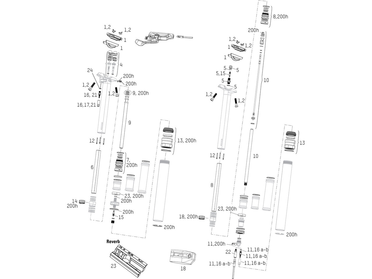 Rockshox reverb spare parts discount