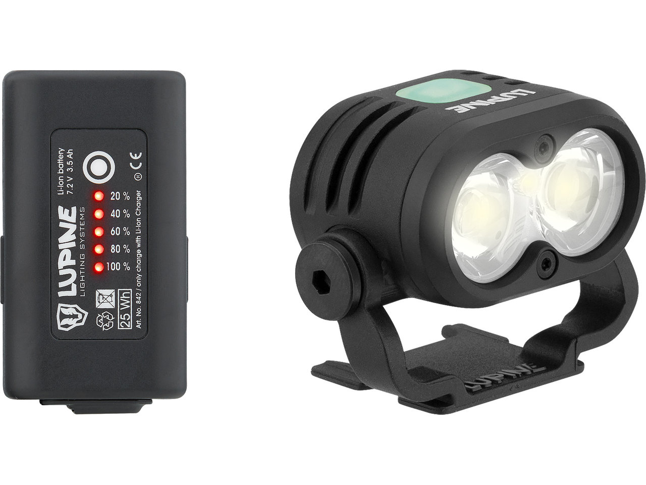 Lupine Piko RX4 SC 2100 lumen, fjernkontroll, 225gram Lupine Piko RX4 SC 2100 lumen, fjernkontroll, 225gram