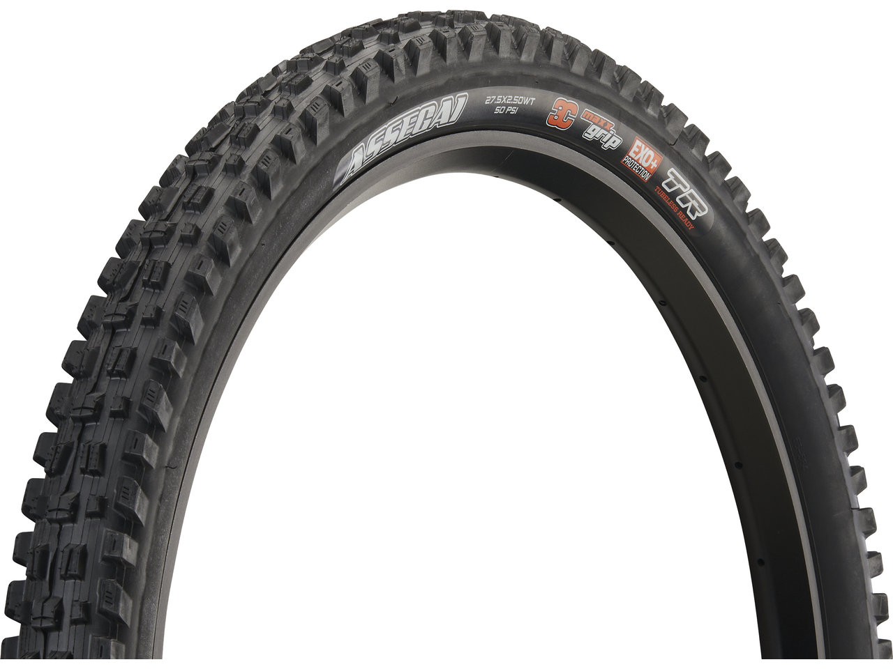 Maxxis Assegai 3C MaxxGrip EXO+ WT TR 27,5" Faltreifen