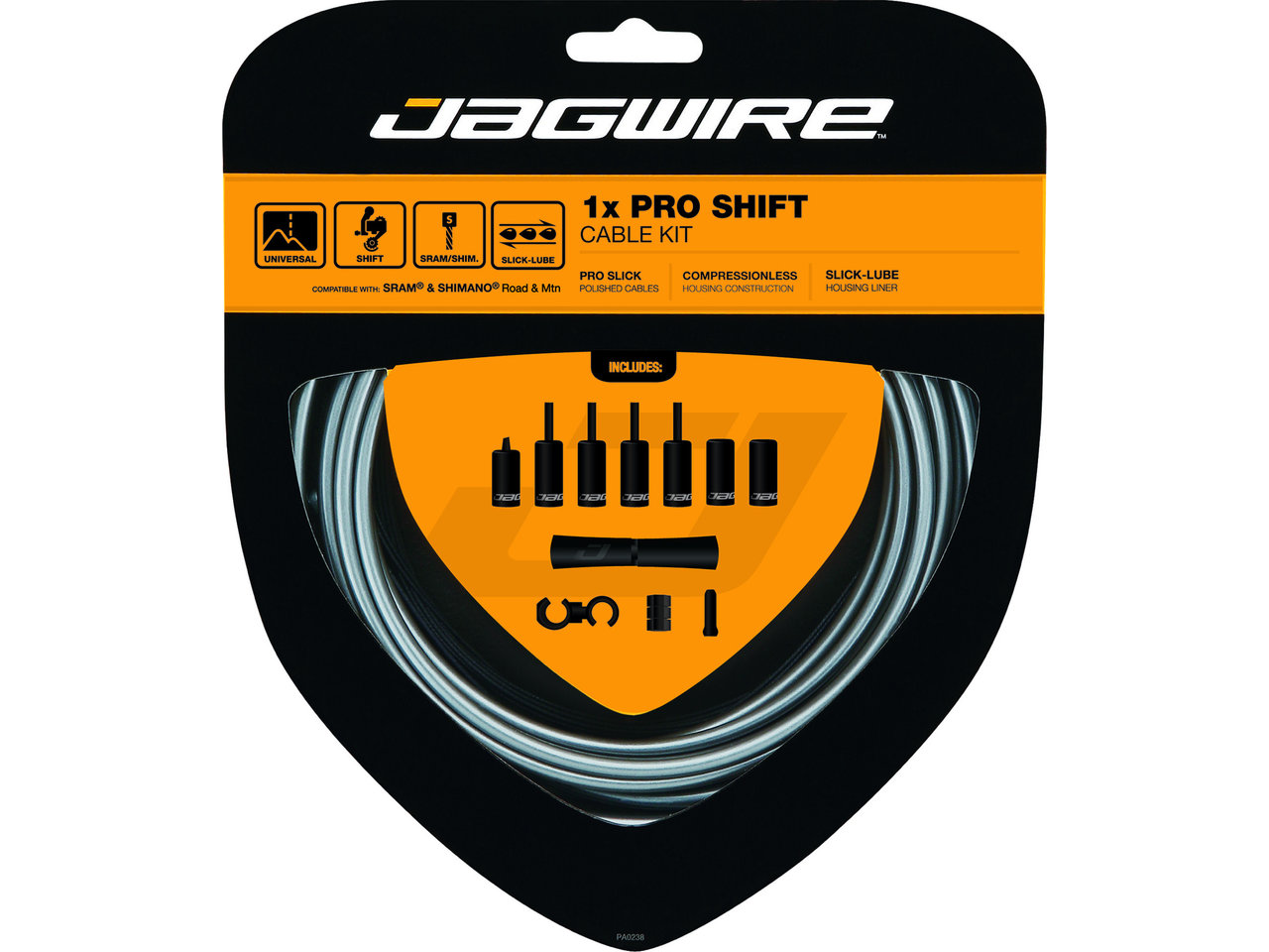 Jagwire 2X Pro Schaltzugset