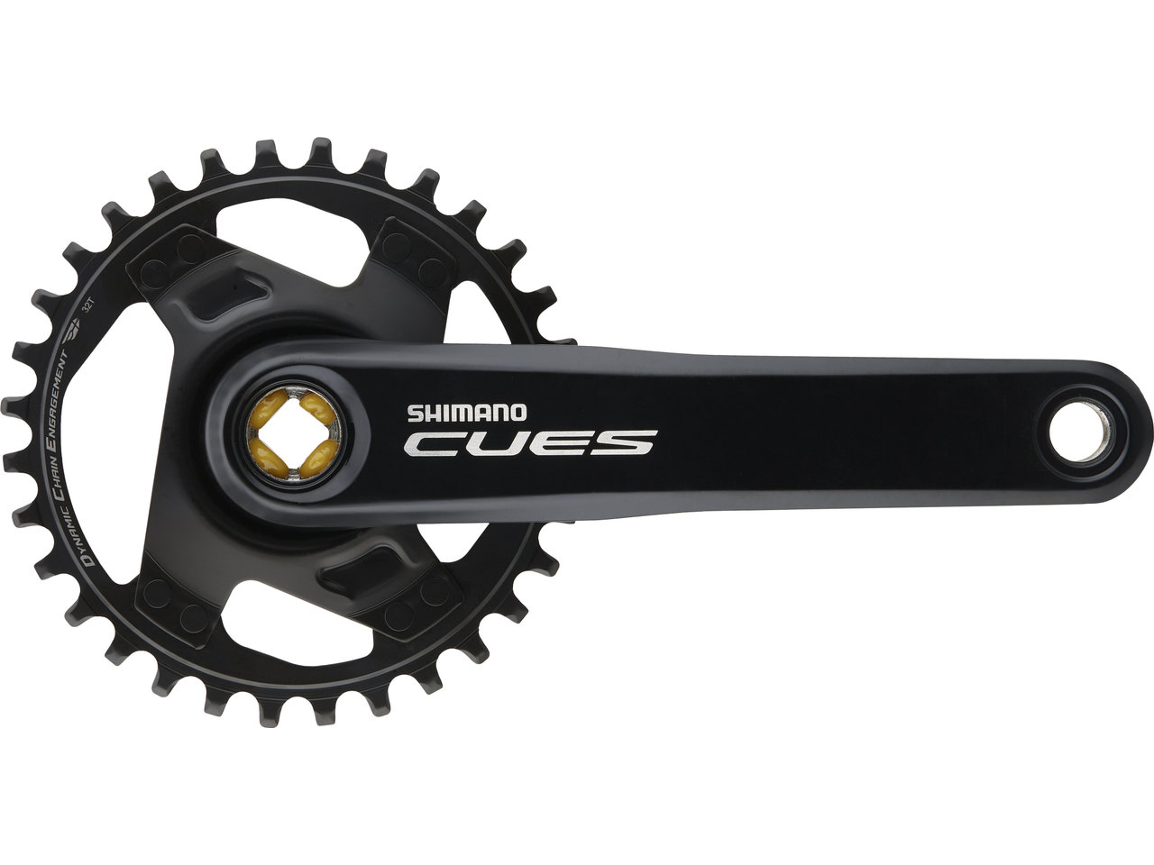 Shimano CUES Kurbelgarnitur FC-U4000-1 Vierkant
