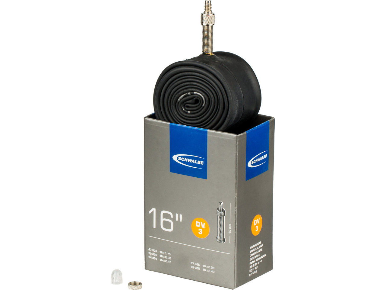 Schwalbe Schlauch 3 für 16" Schwalbe Schlauch 3 für 16"