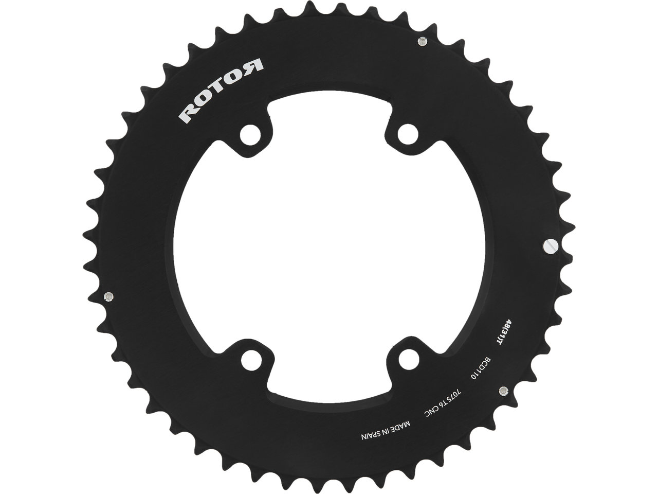Shimano Grx Kettenblatt, 4-arm, Noq, 110/80 Mm Lochkreis