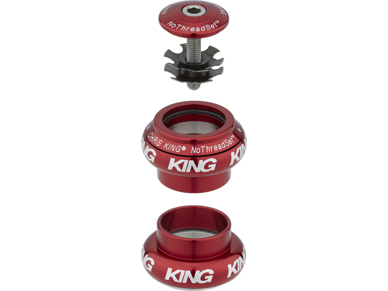 Chris King NoThreadSet GripLock Steuersatz